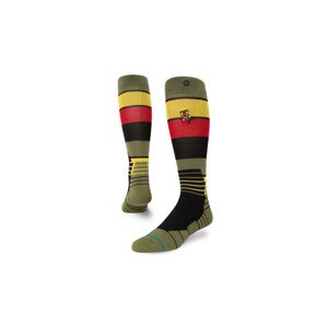 Stance Bob Marely Trenchtown Snow OTC Socks - Unisex - Zokni Stance - Zöld - A758C21TRE-BLK - Méret: 38-42