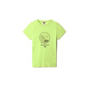 The North Face W Galahm Graphic T-shirt - Nők - Rövid ujjú póló The North Face - Zöld - NF0A7R29HDD - Méret: S