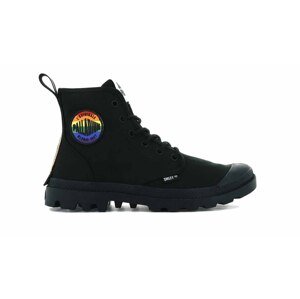 Palladium Pampa Smiley Pride - Férfi - Tornacipő Palladium - Fekete - 76879-008-M - Méret: 41