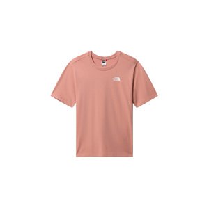 The North Face W Relaxed Simple Dome T-shirt - Nők - Rövid ujjú póló The North Face - Rózsaszín - NF0A4CESHCZ - Méret: S