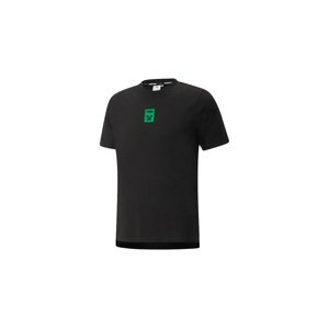 Puma x MINECRAFT Graphic Men's Tee - Férfi - Rövid ujjú póló Puma - Fekete - 534374_01 - Méret: M