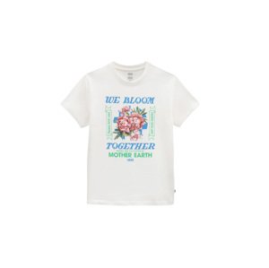 Vans W Eco Positivity T-Shirt - Nők - Rövid ujjú póló Vans - Fehér - VN0A5LI2FS8 - Méret: XS