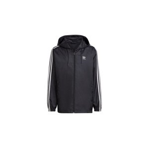 adidas Adicolor 3-Stripes Windbreaker Full Zip Jacket - Férfi - Dzseki adidas Originals - Fekete - HB9489 - Méret: M