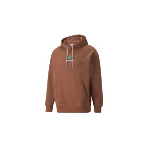 Puma x BUTTER GOODS Men's - Férfi - Hoodie Puma - Barna - 534057_87 - Méret: L