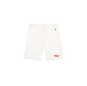 Champion X Stranger Things Unisex Shorts - Férfi - Nadrág Champion - Fehér - 217782-WW001 - Méret: L