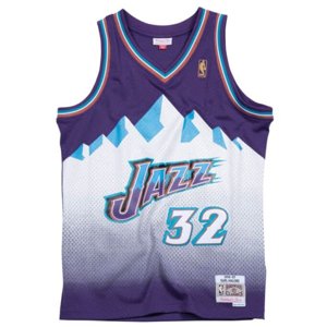 Mitchell & Ness Utah Jazz Karl Malone Swingman Jersey - Férfi - Jersey Mitchell & Ness - Lila - SMJYGS18216-UJAPURP96KMA - Méret: S