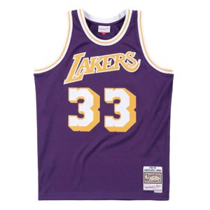 Mitchell & Ness Los Angeles Lakers Kareem Abdul-Jabbar Swingman Jersey - Férfi - Jersey Mitchell & Ness - Lila - SMJYAC18109-LALPURP83KAB - Méret: S