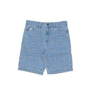 Karl Kani OG Paisley Denim Shorts bleached blue - Férfi - Rövidnadrág Karl Kani - Kék - 6010191 - Méret: S