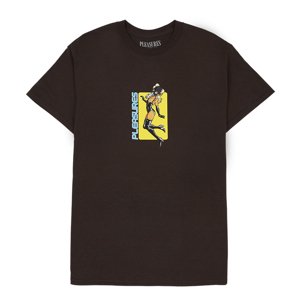 Pleasures Baked Tee Chocolate - Férfi - Rövid ujjú póló Pleasures - Barna - P22SU034-CHOCO - Méret: M