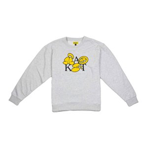 Market Bubble Letter Crewneck Sweatshirt - Férfi - Hoodie MARKET - Szürke - 396000847 - Méret: S