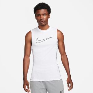 Nike Pro Dri-FIT Tight Fit Sleeveless Top White - Férfi - Rövid ujjú póló Nike - Fehér - DD1988-100 - Méret: XL