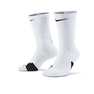 Nike Elite Crew Socks White - Férfi - Zokni Nike - Fehér - SX7622-100 - Méret: S