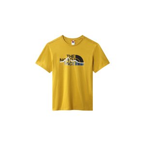 The North Face M Mountain Line T-shirt - Férfi - Rövid ujjú póló The North Face - Sárga - NF0A7X1N76S - Méret: S