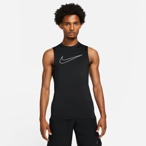 Nike Pro Dri-FIT Tight-Fit Sleeveless Top - Férfi - Rövid ujjú póló Nike - Fekete - DD1988-010 - Méret: 2XL