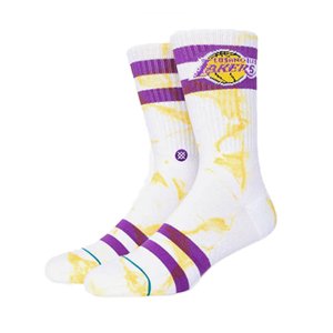 Stance Lakers Dyed Socks - Unisex - Zokni Stance - Sárga - A556C21LAK-GLD - Méret: M