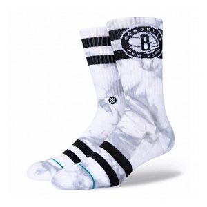 Stance Brooklyn Nets Dyed Socks - Unisex - Zokni Stance - Szürke - A556C21NET-CHR - Méret: L