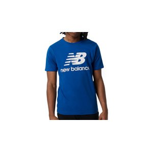 New Balance Essentials Stacked Logo T-Shirt - Férfi - Rövid ujjú póló New Balance - Kék - MT01575BGV - Méret: M