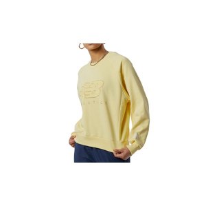 New Balance Athletics Crew - Nők - Hoodie New Balance - Sárga - WT23501MZ - Méret: S