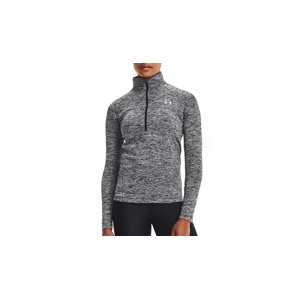 Under Armour W Tech Twist ½ Zip - Nők - Rövid ujjú póló Under Armour - Szürke - 1320128-001 - Méret: S