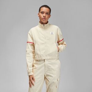 Jordan Flight Wmns Woven Jacket Beach - Nők - Dzseki Jordan - Barna - DQ4625-234 - Méret: S