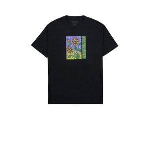 Pleasures Glass Tee Black - Férfi - Rövid ujjú póló Pleasures - Fekete - P22F060-BLACK - Méret: S