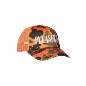 Pleasures Lithium Trucker Cap Hunter Camo - Unisex - Sapka Pleasures - Narancssárga - P22F062-CAMO - Méret: UNI