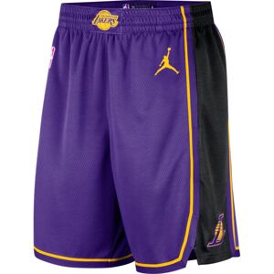 Jordan Dri-FIT NBA Los Angeles Lakers Statement Edition Swingman Basketball Shorts - Férfi - Rövidnadrág Jordan - Lila - DO9432-504 - Méret: M