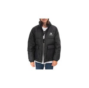 Converse Short Down Jacket - Férfi - Dzseki Converse - Fekete - 10023755-A03 - Méret: M