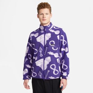 Nike LeBron Full-Zip Basketball Jacket Purple - Férfi - Dzseki Nike - Lila - DQ6126-547 - Méret: L