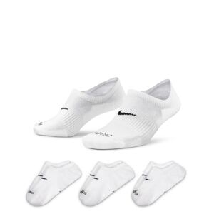 Nike Everyday Plus Cushioned Wmns Training Footie Socks 3-Pack - Nők - Zokni Nike - Fehér - DH5463-903 - Méret: M