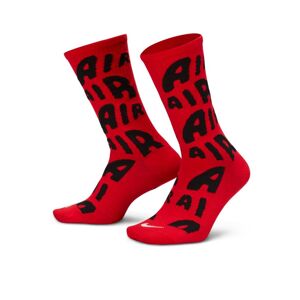 Nike Everyday Essentials Crew Socks University Red - Unisex - Zokni Jordan - Piros - DR9719-657 - Méret: L