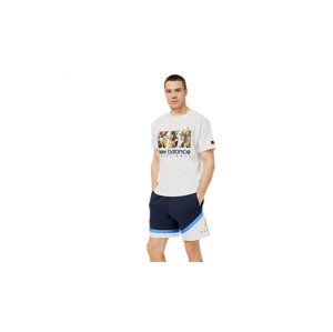 New Balance Hoops Abstract Graphic T-Shirt - Férfi - Rövid ujjú póló New Balance - Szürke - MT23587SAH - Méret: XL