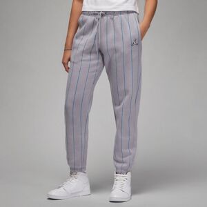 Jordan Brooklyn Fleece Wmns Stripe Pants Steel Grey - Nők - Nadrág Jordan - Szürke - DX0377-024 - Méret: XS