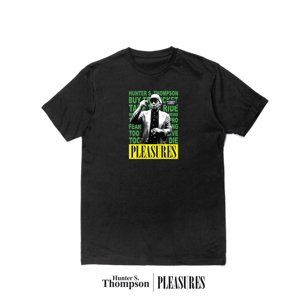 Pleasures No Smoking Tee Black - Férfi - Rövid ujjú póló Pleasures - Fekete - P22W052-BLACK - Méret: M