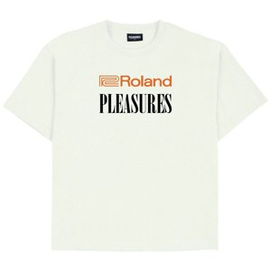 Pleasures Roland Heavyweight Tee Ivory - Férfi - Rövid ujjú póló Pleasures - Fehér - P22W044-IVORY - Méret: L