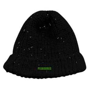 Pleasures Impact Watch Cap Black - Unisex - Sapka Pleasures - Fekete - P22W050-BLACK - Méret: UNI