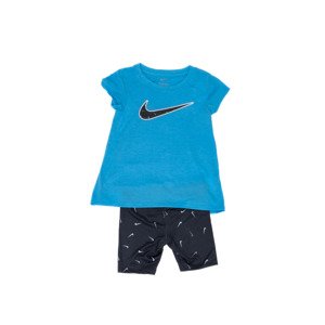 Nike Girls Bike Short 2pc Set Black - Gyerek - set Nike - Fekete - 36K550-023 - Méret: 3T