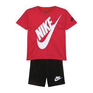 Nike Boys Futura Shorts 2pc Set Black/University Red - Gyerek - set Nike - Fekete - 86F024-R1N - Méret: 7