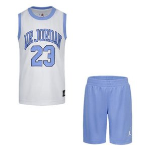 Jordan Boys Muscle Tank And Shorts 2pc Set University Blue - Gyerek - set Jordan - Kék - 857559-B9F - Méret: 6