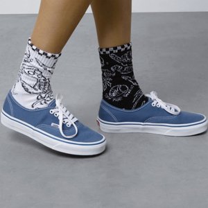 Vans Stranger Things Miss Match Socks Black/White - Unisex - Zokni Vans - Fehér - VN0007RQY281 - Méret: 38.5