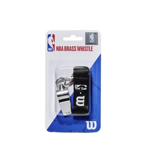 Wilson NBA Brass Whistle With Lanyard - Unisex - Kiegészítők Wilson - Fekete - WTBA5000NBA - Méret: UNI