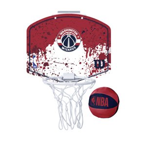 Wilson NBA Team Mini Hoop Washington Wizards - Unisex - Kiegészítők Wilson - Piros - WTBA1302WAS - Méret: UNI