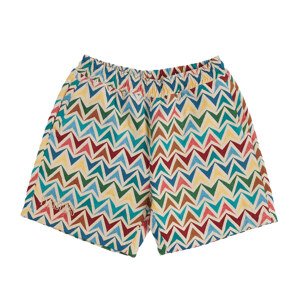 Pleasures Basket Woven Shorts - Férfi - Rövidnadrág Pleasures - Multicolor - P23SP047-KHAKI - Méret: L