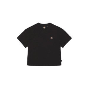 Dickies Oakport Cropped T-Shirt W - Nők - Rövid ujjú póló Dickies - Fekete - DK0A4Y8L-BLK - Méret: L