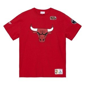 Mitchell & Ness NBA Chicago Bulls Team Origins S/S Tee - Férfi - Rövid ujjú póló Mitchell & Ness - Piros - TCRW4852-CBUYYPPPSCAR - Méret: M