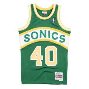 Mitchell & Ness NBA Shawn Kemp Seattle SuperSonics Swingman Jersey - Férfi - Jersey Mitchell & Ness - Zöld - SMJYAC18105-SSUDKGN94SKE - Méret: S