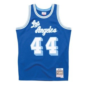 Mitchell & Ness NBA LA Lakers Jerry West 1960 Swingman Road Jersey - Férfi - Jersey Mitchell & Ness - Kék - SMJYGS18374-LALROYA60JWE - Méret: L
