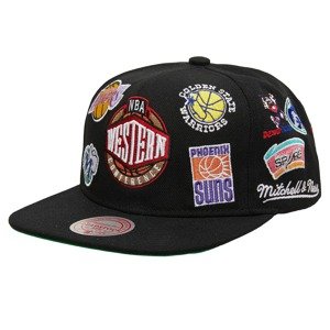 Mitchell & Ness All Star Western Conference Deadstock Hwc Snapback - Unisex - Sapka Mitchell & Ness - Fekete - HMUS5137-WESYYPPPBLCK - Méret: UNI