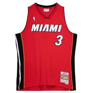 Mitchell & Ness NBA Miami Heat Dwyane Wade Alternate Jersey - Férfi - Jersey Mitchell & Ness - Piros - SMJY3495-MHE05DWAUNRD - Méret: 2XL