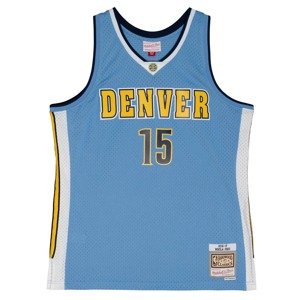 Mitchell & Ness NBA Denver Nuggets 2016 Nikola Jokic Road Jersey - Férfi - Jersey Mitchell & Ness - Kék - SMJY4448-DNU16NJOCLBL - Méret: 2XL